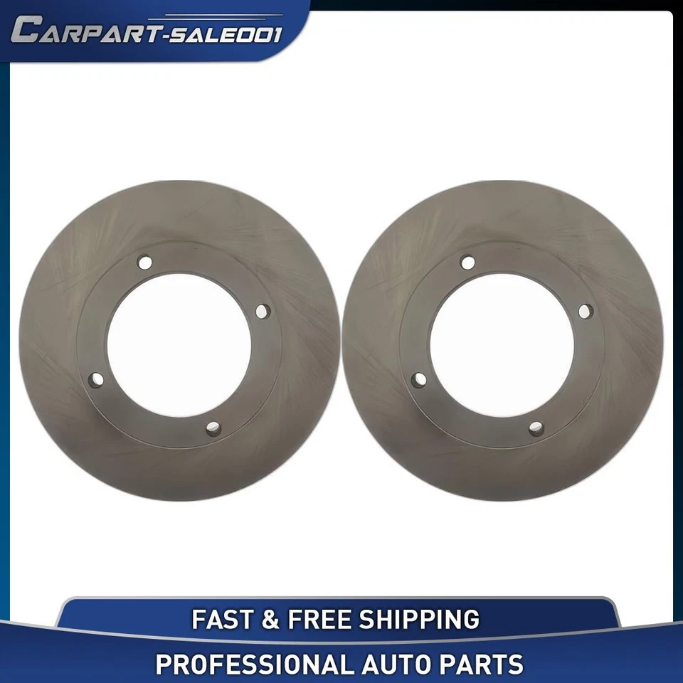 Rotores de freno de disco delanteros de 8,89" para Honda Civic 1973-1979 Foto 1 de 4