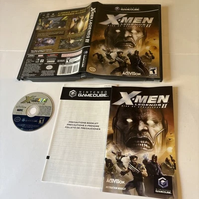 X-Men Legends 2 Rise of Apocalypse II (Nintendo GameCube) CIB - Probado  Foto 1 de 3