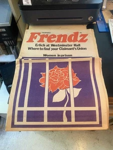 Frendz, 3 Feb 1972 No. 20 Good Underground Press Hippy Women in Prison PB - Imagen 1 de 1