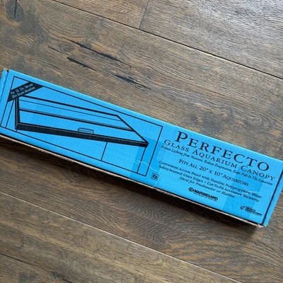 Cubierta superior para pecera de vidrio perfecto Manufacturing 20"x 10" R01923 Foto 1 de 4