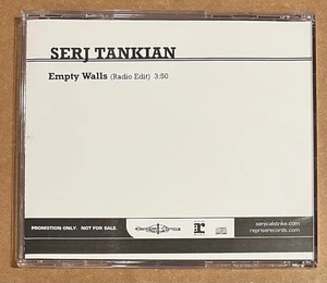 Serj Tankian [System of a Down] - Empty Walls RARE promo radio CD single w/ edit - Picture 1 of 2