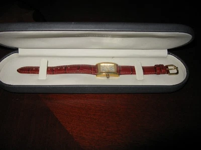 Vintage Tourneau Quartz Tank Wristwatch With Box #WB3078-2 Never Worn - Image 1 of 4