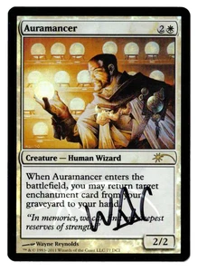 Auramancer WPN y Gateway Promociones Lámina firmada por el artista Wayne Reynolds! - Imagen 1 de 2