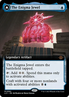 The Enigma Jewel Locus of Enlightenment Extended Art FOIL Lost Caverns Ixalan NM - Image 1 of 2