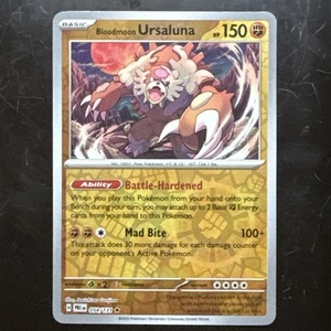 Bloodmoon Ursaluna 54/131 Reverse Holo - Pokemon Prismatic Evolutions - Picture 1 of 3