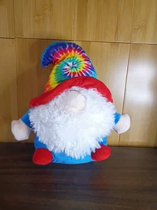 Gnome Plush 6.5" Rainbow Tye Dyed Goffa - Picture 1 of 3