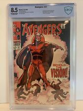 Avengers #57 CBCS 8.5 Off White Pages Marvel Comics 1st Appearance SA Vision