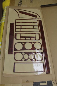 BMW E36 Innenraum Armaturenbrett Rand Wurzelholz Optik 3M 20 Pcs - Bild 1 von 4