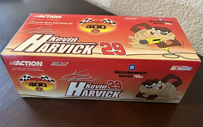 Kevin Harvick #29 2001 GM Goodwrench Looney Tunes 1/24 distribuidores de oro blanco Foto 1 de 4