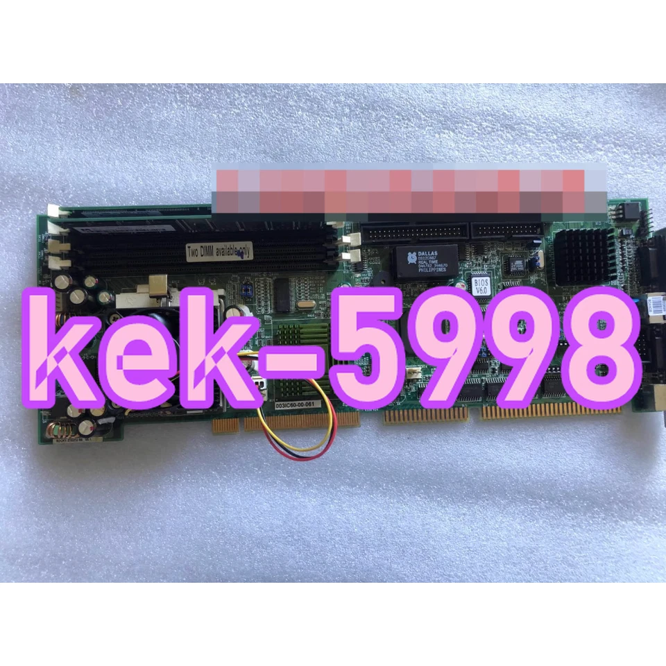 1PC Gebraucht ROCKY-3702EV ROCKY-3702EV-R6 V6.1 Industrial Control Board #CZ - Image 1 of 1