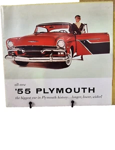 1955 PLYMOUTH SALES BROCHURES - Picture 1 of 2