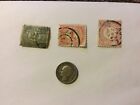 SILVER COIN Netherlands CURAÇAO 1944 WW2 & 3 STAMPS 1913 1876 1898 Lot 