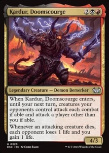 MTG - KARDUR, DOOMSCOURGE - Duskmourn Commander (U) - Bild 1 von 1