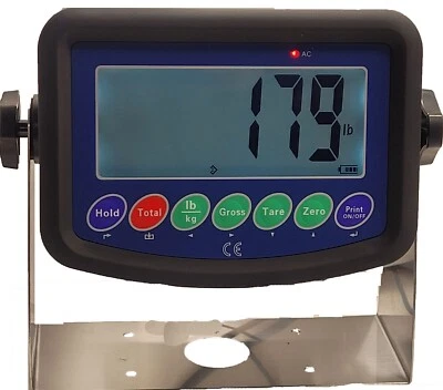 Scale Repair 138LC US-1011 Digital Weighing Indicator + Cable + Adapter - Image 1 of 4