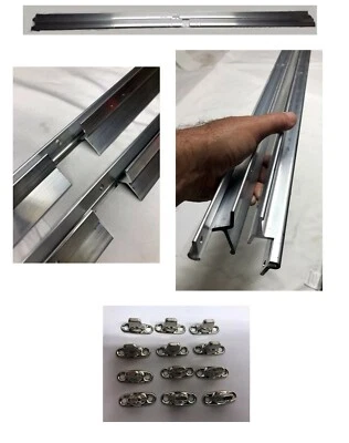 HUMMER HUMVEE M998 4 MAN SOFT TOP SIDE RAILS PAIR 12340222-1 & 12340222-2 - Image 1 of 4