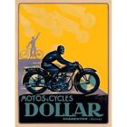 Motos And Cycles Dollar Poster Print By  Vaillant