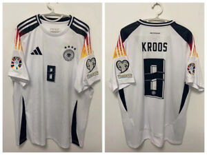 Toni Kroos Germany National Team 2024 European Cup Home #8 Premium Jersey