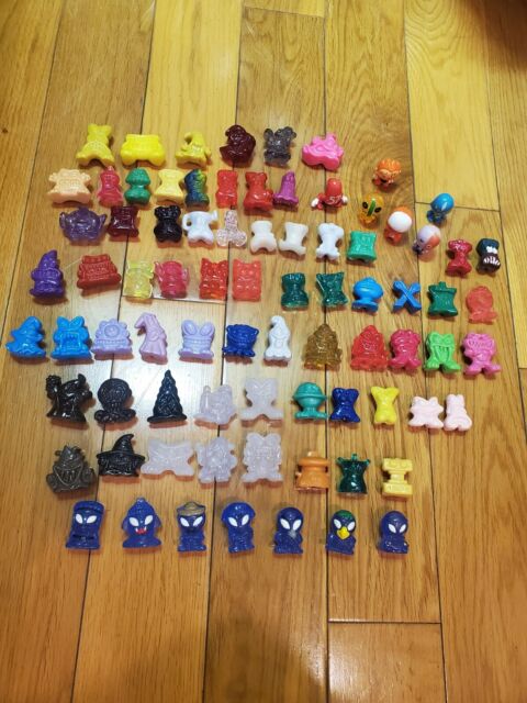 CRAZY BONES Aliens Glow Eyes Figure Mixed Lot X15 Great Condition