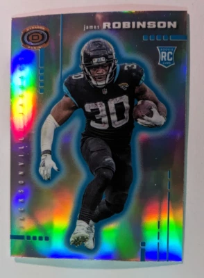 2020 CHRONICLES DYNAGON SILVER PRIZM RC JAMES ROBINSON D-16 - Image 1 of 2