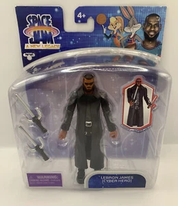 Space Jam A New Legacy LEBRON JAMES CYBER HERO with Matrix Trenchcoat - Picture 1 of 7