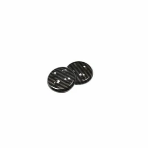 For Benz C-Class 2015-2021 ABS Carbon Fiber Seat Button Handle Cover Trim 2PCS - Picture 1 of 6