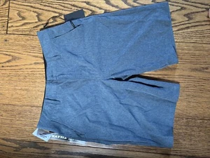 Nitrous Black Boys 16 Board Shorts Hybrid Blue Swim Trunks Pockets Tilly’s NWT - Picture 1 of 3