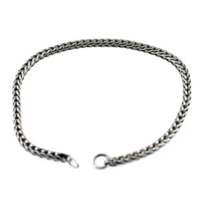 Brazalete Trollbeads Original Foxtail 15221 Plata 8.3 (7.3 reales) pulgadas:0 Foto 1 de 3