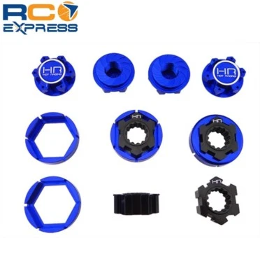 Hot Racing Traxxas X Maxx Juego de adaptadores de rueda de buje hexagonal de aluminio de 24 mm XMX10X06 Foto 1 de 4