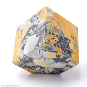50mm Cube Gemstone Crystal Maligano Jasper Natural Mineral Handmade Healing - Picture 1 of 4