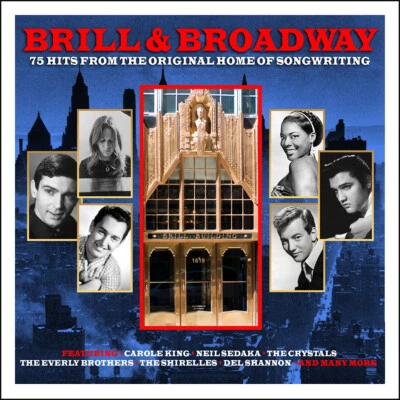 Brill & Broadway 3-CD NEW SEALED Carole King/Crystals/Dion/Crickets/Bobby Rydell - Image 1 of 2