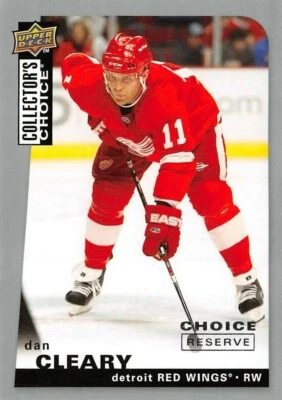 2008-09 Collector's Choice Reserve Silver #33 Dan Cleary  **  Detroit Red Wings - Image 1 of 2