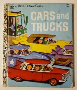 Cars and Trucks pictures by Richard Scarry - Little Golden Book - 1978 HC - Bild 1 von 6