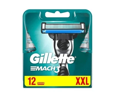 Gillette Mach3 confezione da 12 XXL originali!!!