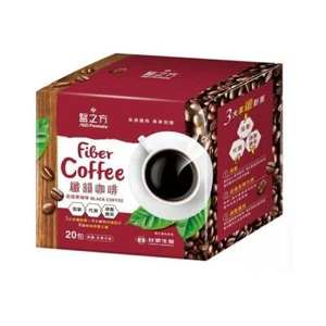 MD Formula Fiber coffee (black coffee) 5gx 20 pcs/ pack 台塑生醫 纖韻焙黑咖啡 - Picture 1 of 12