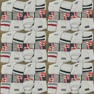 60 PAIRS OF MENS WHITE SPORT SOCKS ASSORTED SIZE 6-11 WHOLESALE JOB LOT - Picture 1 of 1