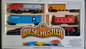 Bachmann "Diesel Hustler" HO Scale Electric Train Set: Used Operational Set @@