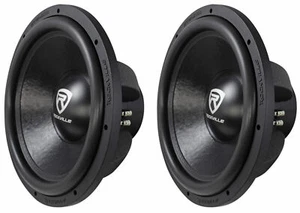 (2) Rockville W15K6D4 V2 15" 8000w Car Subwoofers Dual 4-Ohm Subs CEA Compliant - Picture 1 of 10