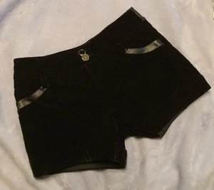 Junior's Velvet 'RETRO' Booty Shorts Size L - Picture 1 of 8
