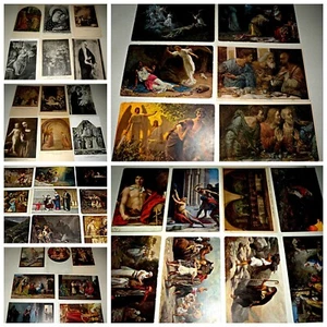 60+ Religious Related Postcards - Very Collectible Joblot of Postcards - Picture 1 of 17