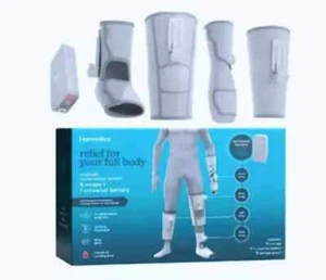 Homedics Modulair Compression 4 Wraps+1 Universal Controller System Body Relief - Picture 1 of 16