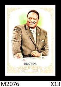 1-2012 Topps Allen & Ginter James Brown Fox CBS Karte #220 Stck. - Bild 1 von 1
