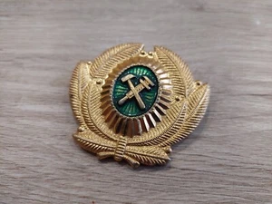 Soviet Cockade Railwayman. Hat Cap Uniform badge. USSR Original - Picture 1 of 16