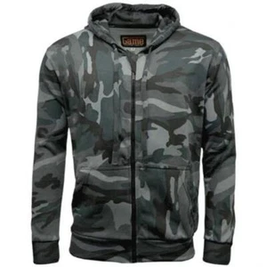 Game Men's Camouflage Zipped Hoodie Midnight Camo Shooting Hunting Country - Picture 1 of 1