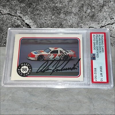 Alan Kulwicki 1988 MAXX autographed HOFer card PSA CERTIFIED COA PSA 10 AUTO - Image 1 of 2