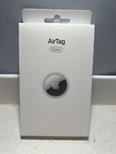 Apple AirTag Tracker 4 Pack MX542ZM/A A2187 (White) Air Tag Airtags NEW SEALED!
