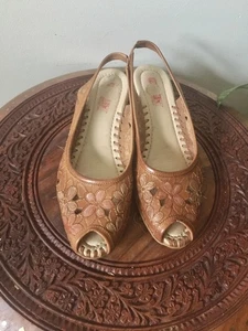 Pikolinos Floral Cut Out Slingback Leather Sandals - Picture 1 of 7