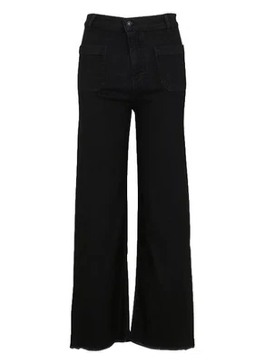 LA FEE MARABOUTEE Jeans Femme Bootcut Noir Taille Haute RENO-E Slim GOTS 103Cm - Photo 1/4