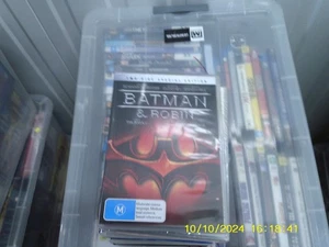 Batman & Robin DVD (Region 4) VGC Two Disc Special Edition George Clooney t58 - Picture 1 of 1