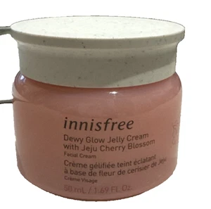 Innisfree Dewy Glow Jelly Facial Cream W/ Jeju Cherry Blossom 1.69 Oz/ 50mL NEW! - Picture 1 of 3