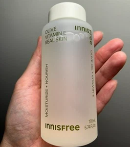 Korean Skincare Innisfree Olive Vitamin E Real Skin Toner 170ml Deep Hydration - Picture 1 of 6